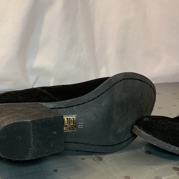 Like New Jeffrey Campbell - Dubois Bootie, Black Distressed Suede - Picture 8 of 8